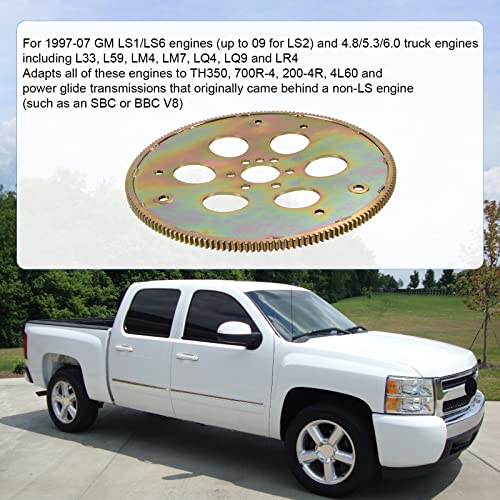 DICMIC LS V8 Flexplate Adapter Kit for GM Gen III TH350 TH400 700R4 Transmission - Image 4