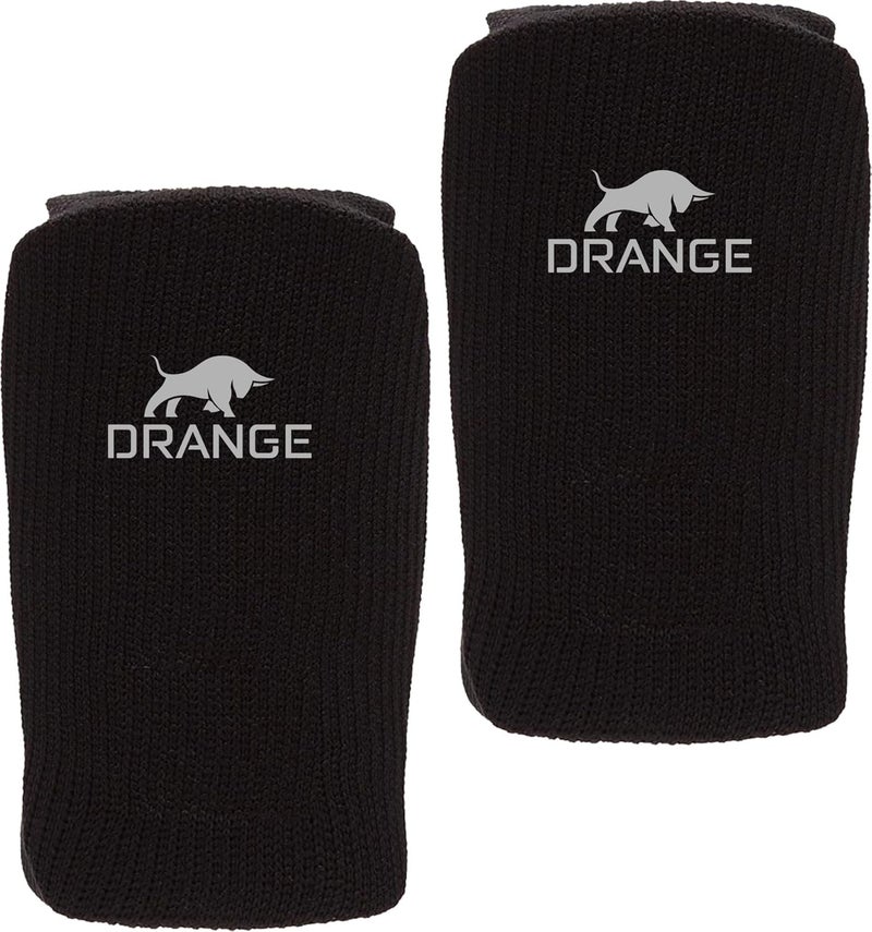 DRANGE حماية ذراع كريكيت احترافية (عبوة من 2) (للأولاد، أسود) - Image 2