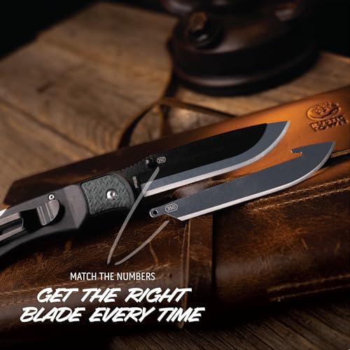 OUTDOOR EDGE 3.5" RazorLite EDC Knife. Pocket Knife with Replaceable Blades and Clip. Perfect For Hunting and Skinning Deer. Gray with 6 Blades - Image 5