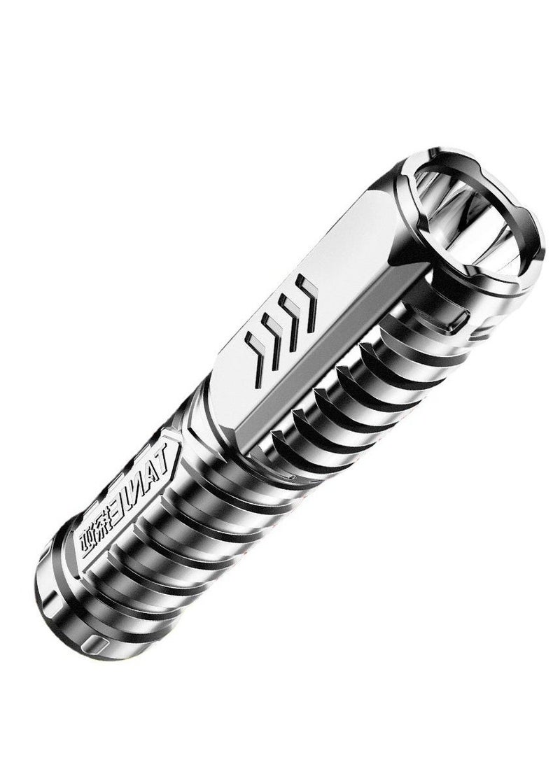 Flashlights, 2 Pcs Mini Special Forces Strong Light Flashlight, Multifunctional Rechargeable Flashlight, Super Bright Flashlight, Best Camping, Outdoor, Emergency, Everyday Carry  - Image 2