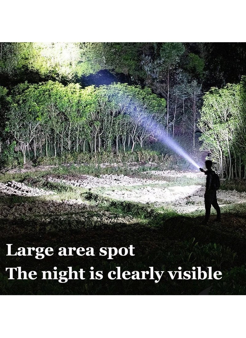 Flashlights, 2 Pcs Mini Special Forces Strong Light Flashlight, Multifunctional Rechargeable Flashlight, Super Bright Flashlight, Best Camping, Outdoor, Emergency, Everyday Carry  - Image 3