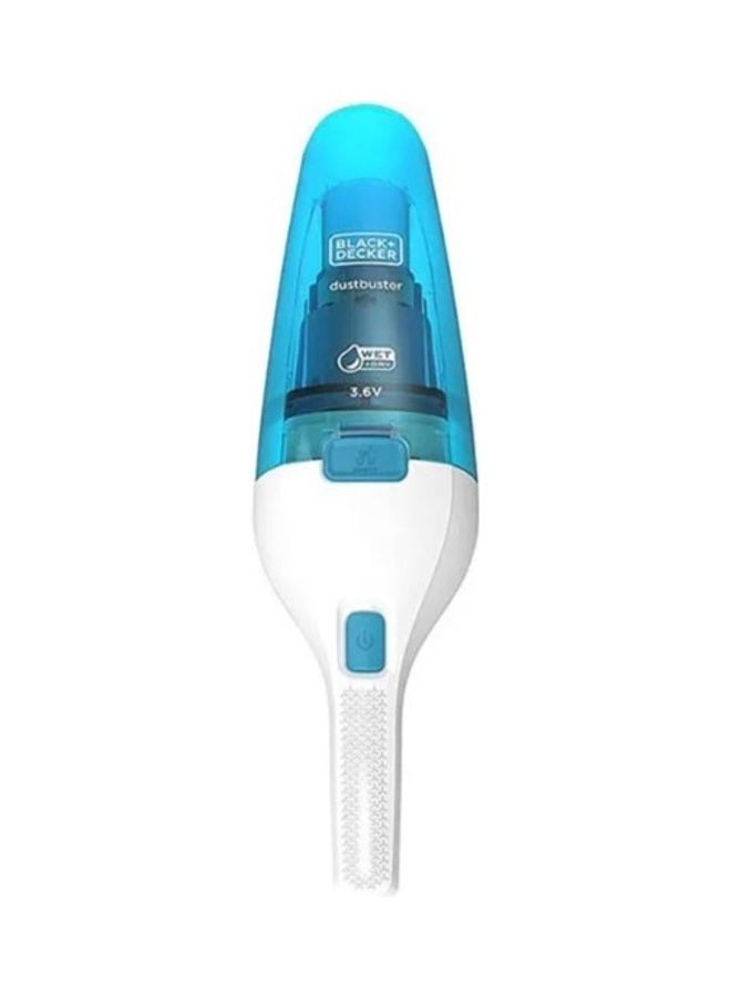 BLACK+DECKER Cordless Vacuum Cleaner With Lithium Technology And Double Filtering System 5.4 W WDC115WA-B5 White/Blue - Image 3