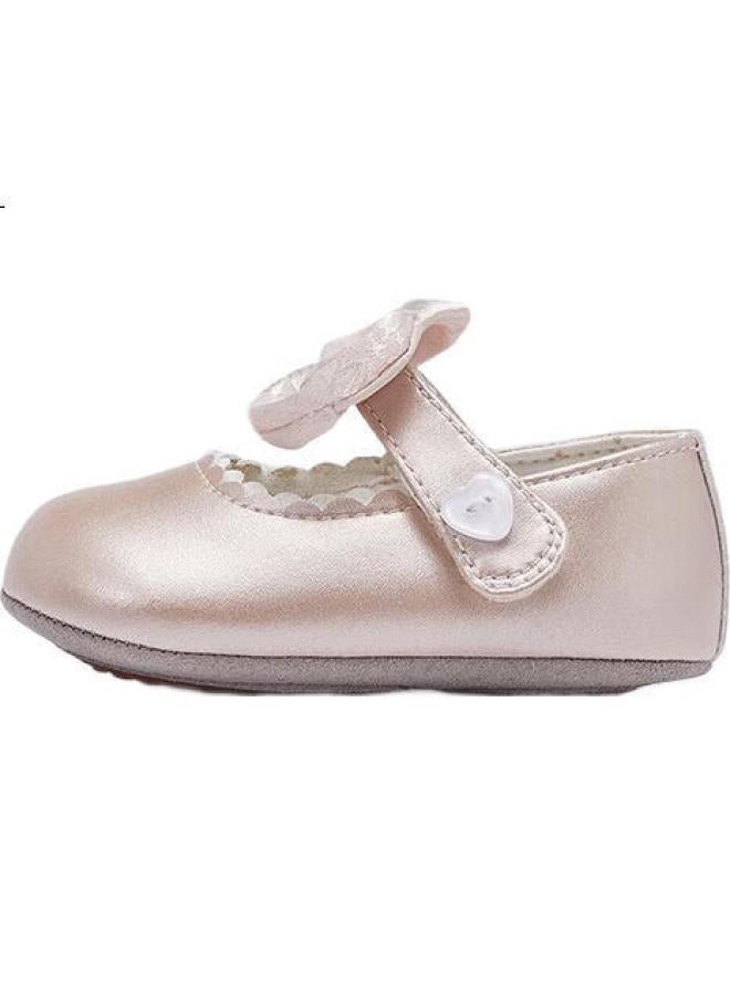 Dave & Bella Davebella Infant Pre-Walking Shoes, Autumn Baby Newborn Soft-Soled Shoes, Leather Shoes, Princess Shoes - Image 1