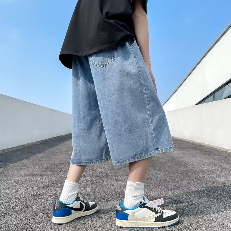 Unisex Classic Denim Jeans Loose Fit Daily Outdoor Wear - Image 5