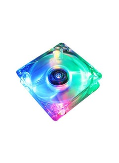 Taimi Pack Of 4 PC Computer CPU Fan 80mm Cooling Fan with Blue Led Light 8cm  - Image 2