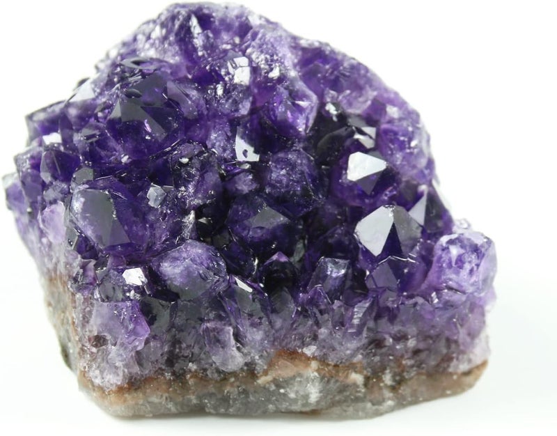 Namzi Amethyst Crystals, Amethyst Clusters for Witchcraft, Amathesis Crystal, Raw Amethyst, Natural Amethyst Geode Cave Healing Crystal Stones, About 0.2 Lb - Image 1