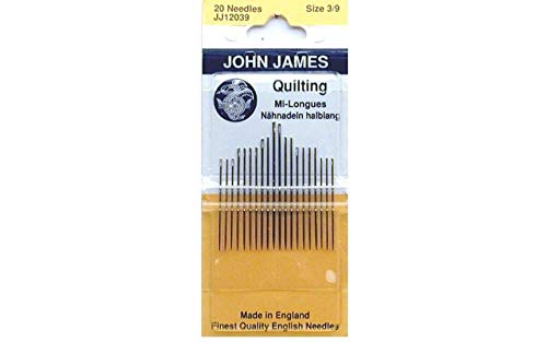 Colonial Needle John James Quilting/Betweens Hnd Ndls-Size 3/9 20/Pkg - Image 4