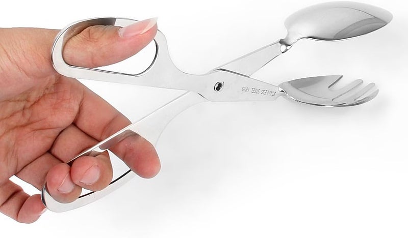 klarako Stainless Steel Salad Scissors Serving with A - Image 3