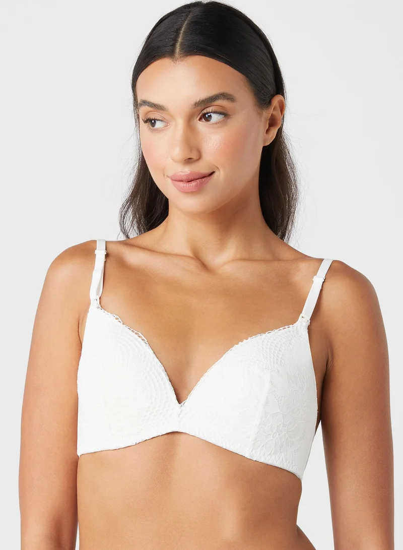 Dorina Lace Detail Padded Bra
