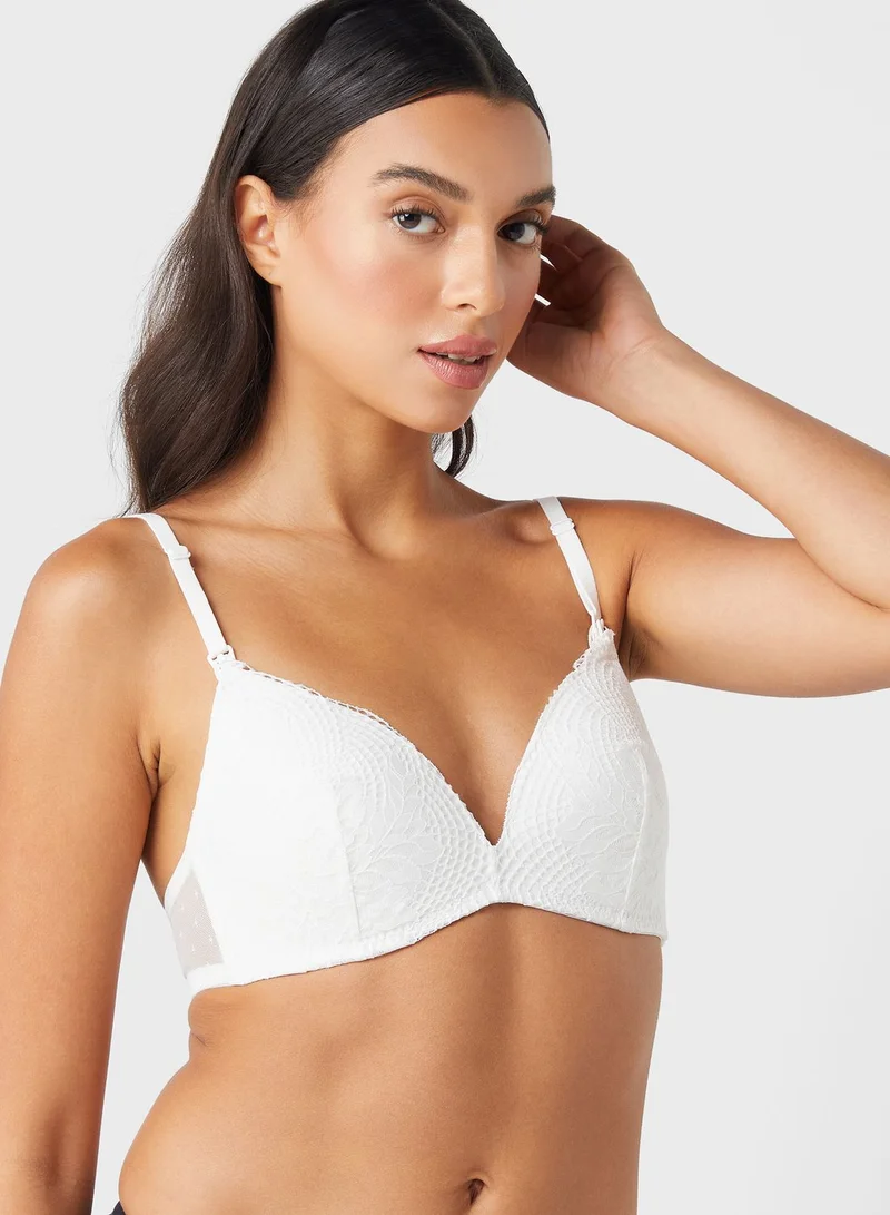 Dorina Lace Detail Padded Bra