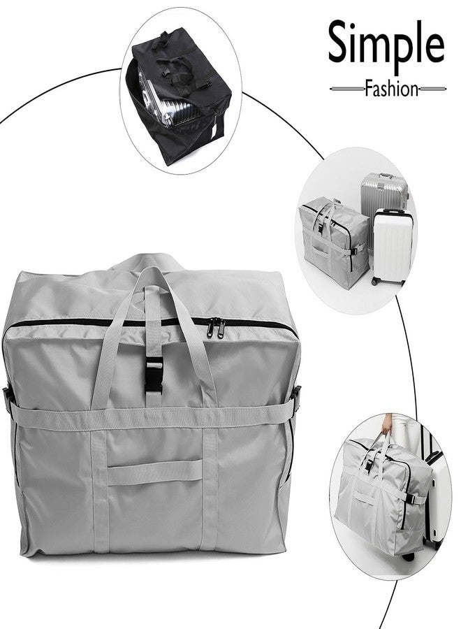 AUGUR Travel Duffle Bag,Large Storage Bags,Foldable Weekender Bag,Overnight bag,Heavy Duty Travel Bag,Reinforced Carry Straps Gmy Dance Bag for Men And Women Camping,Moving,Hospital - Image 3