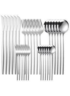 30-Piece Knife Fork Spoon Full Set Silver - pzsku/Z5AADDAF50844362DA546Z/45/_/1701101094/6b5e9c59-d964-4ede-82f4-b0e2de3a47d6