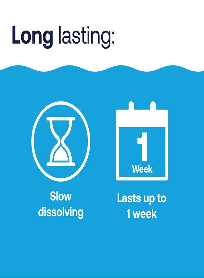 اتش تي اتش HTH 42053W أقراص كلور متطورة للعناية بحمامات السباحة، 3 بوصات، أقراص مغلفة بشكل فردي، 8 أرطال - Image 5