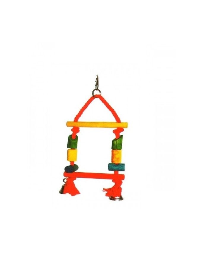 Natural And Clean Bird Toy Multicolor