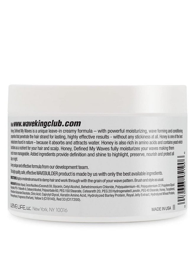 Wave King X Wavebuilder Honey Defined My Waves Moisture Rich Wave Defining Treatment Conditioner - Image 3