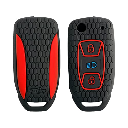 CARMATE Silicone Car Key Cover KC-29 Fit for ( Bolt, Nexon, Tigor, Hexa, Zest, Tiago )-Black - Image 5