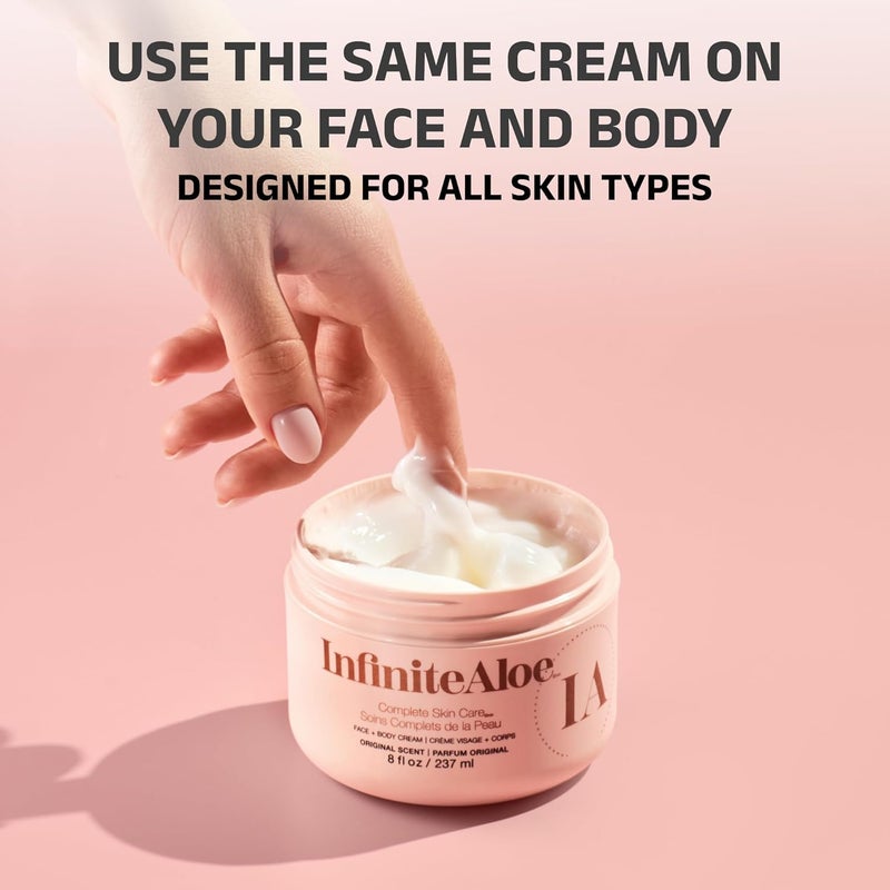 InfiniteAloe Skin Care Cream - 8oz Jar - Image 5