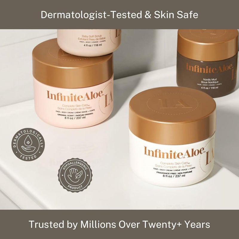 InfiniteAloe Skin Care Cream - 8oz Jar - Image 3