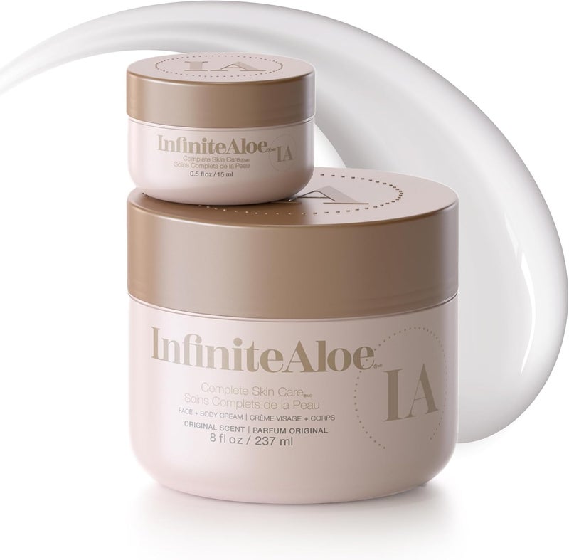 InfiniteAloe Skin Care Cream - 8oz Jar - Image 1