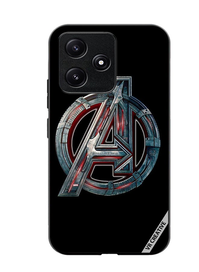 VR CREATIVE Protective Case Cover For Xiaomi Poco M6 Pro 5G Avenger Design Multicolour - Image 1