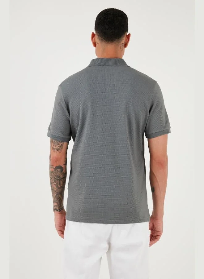 Buratti  Buratti Cotton Regular Fit Half Zipper 3-Pack Polo Collar T-Shirt Men's Polo Collar T-Shirt 5902915S3 for Men | Best Price UAE