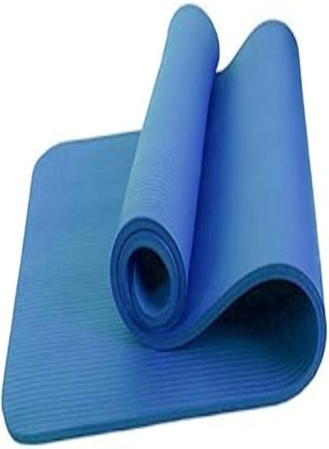 OR Blue 10mm Natural rubber Anti slip antibacterial Environmental protection material Pliant Yoga Mat for exercise 