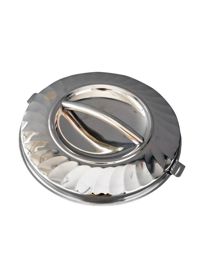 Maxima - Hotpot Casserole With Two Handles (Steel) |Made of High-Quality Stainless Steel Material | Insulated Bowl Great Bowl For Holiday & Dinner | Keeps Food Hot & Fresh For Long Hours (5.0 Liter) - Image 1