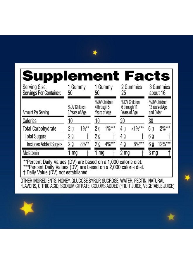 Zarbee's Children's Sleep Gummies with Melatonin, Non-Habit Forming Children's Sleep Gummies Work with Natural Sleep Cycles to Promote Peaceful Sleep, Drug-Free, Natural Strawberry, 60 ct - Image 4