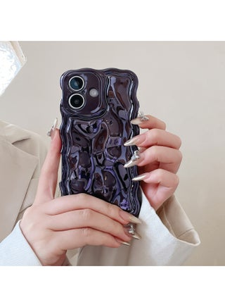 Ins Niche Water Ripple For IPhone15pro Max Mobile Phone Case Apple 16 14/13 Advanced Sense-Color:Xym Wave Meteorite Electroplated Black-Applicable Models:14pro (without Packaging) - pzsku/Z5AAE32E81DC04E9C0B3DZ/45/_/1742530796/ca9b04f0-b352-4109-90b9-d76fea2ecc36