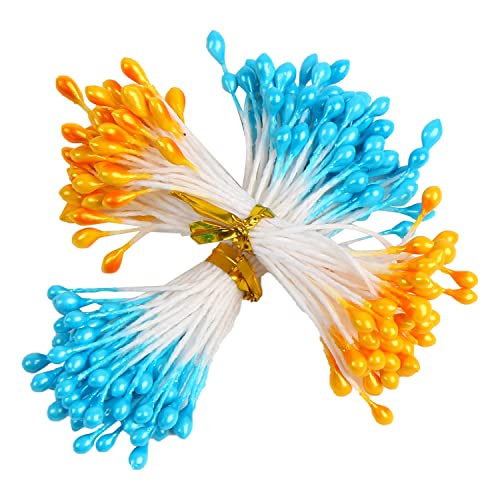 DECORA 16 Colors 1360 Pieces Mixed 3mm Pearl Flower Stamens for Decoration (Classic) - Image 5