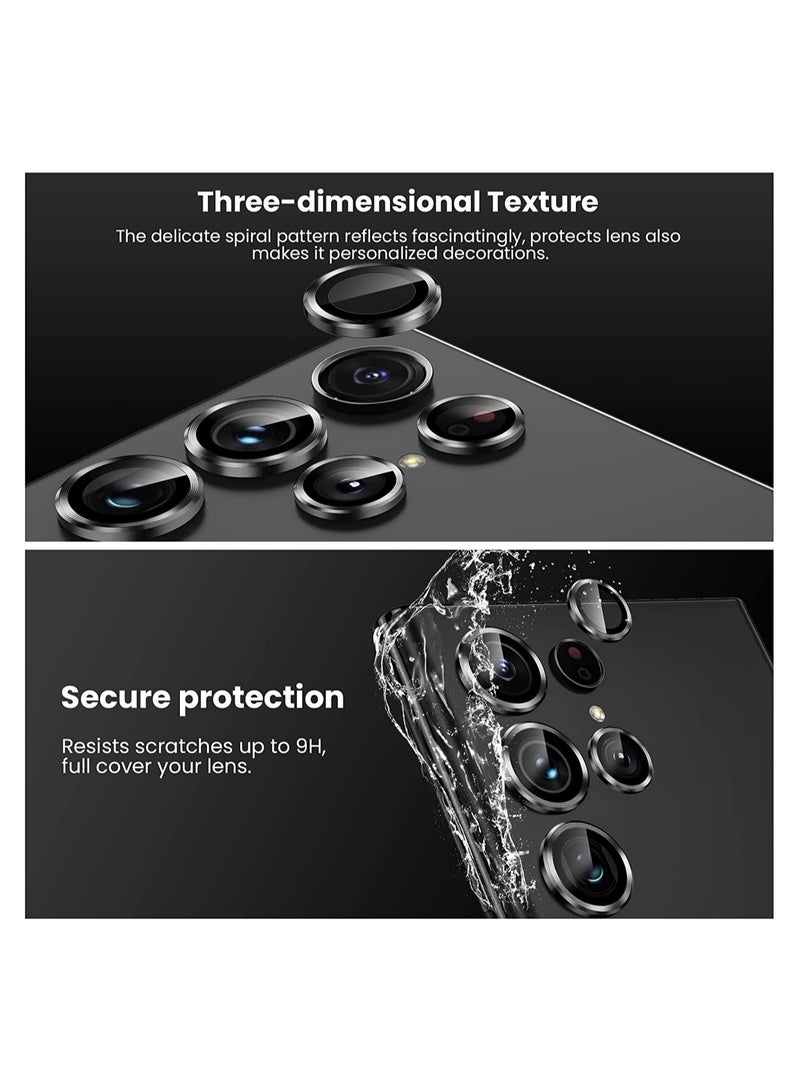 [3+2] for Samsung Galaxy S22 Ultra Camera Lens Protector, 9H Tempered Glass - Image 3