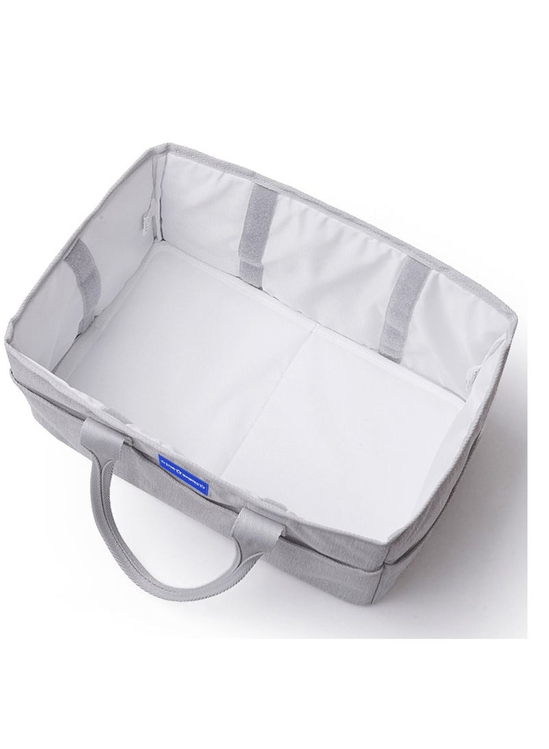 Star Babies - Diaper Caddy Organizer NEW - Grey - Image 3