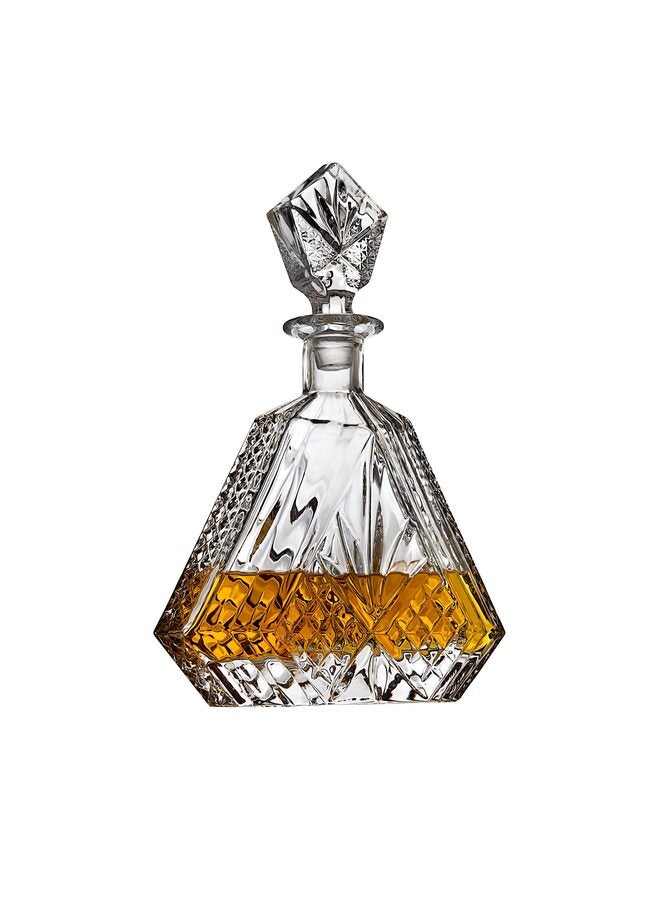 يُسلِّم قنينة ويسكي للمشروبات الكحولية سكوتش بوربون أو النبيذ، قطع أيرلندية مثلثة الشكل - Image 2