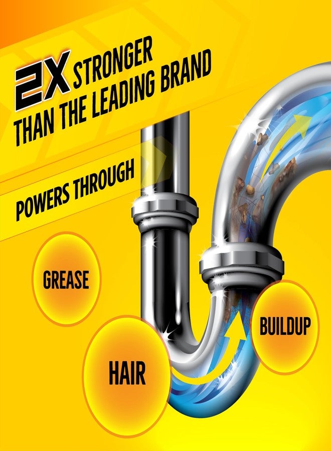 Zep Liquid Heat Max Clog Remover Gel - Destroys Hair, Build-Up & Grease - 32 oz. - Image 3