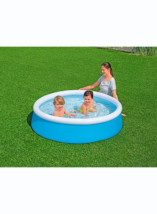 Bestway Bestway, 5' x 15" My First Fast Set Pool Inflatable Outdoor Water Play Toy for Kids and Families, Durable Premium Quality Material, Easy Inflate and Deflate Design, Pool Beach Garden Summer Fun Activity, 1.52mx38cm