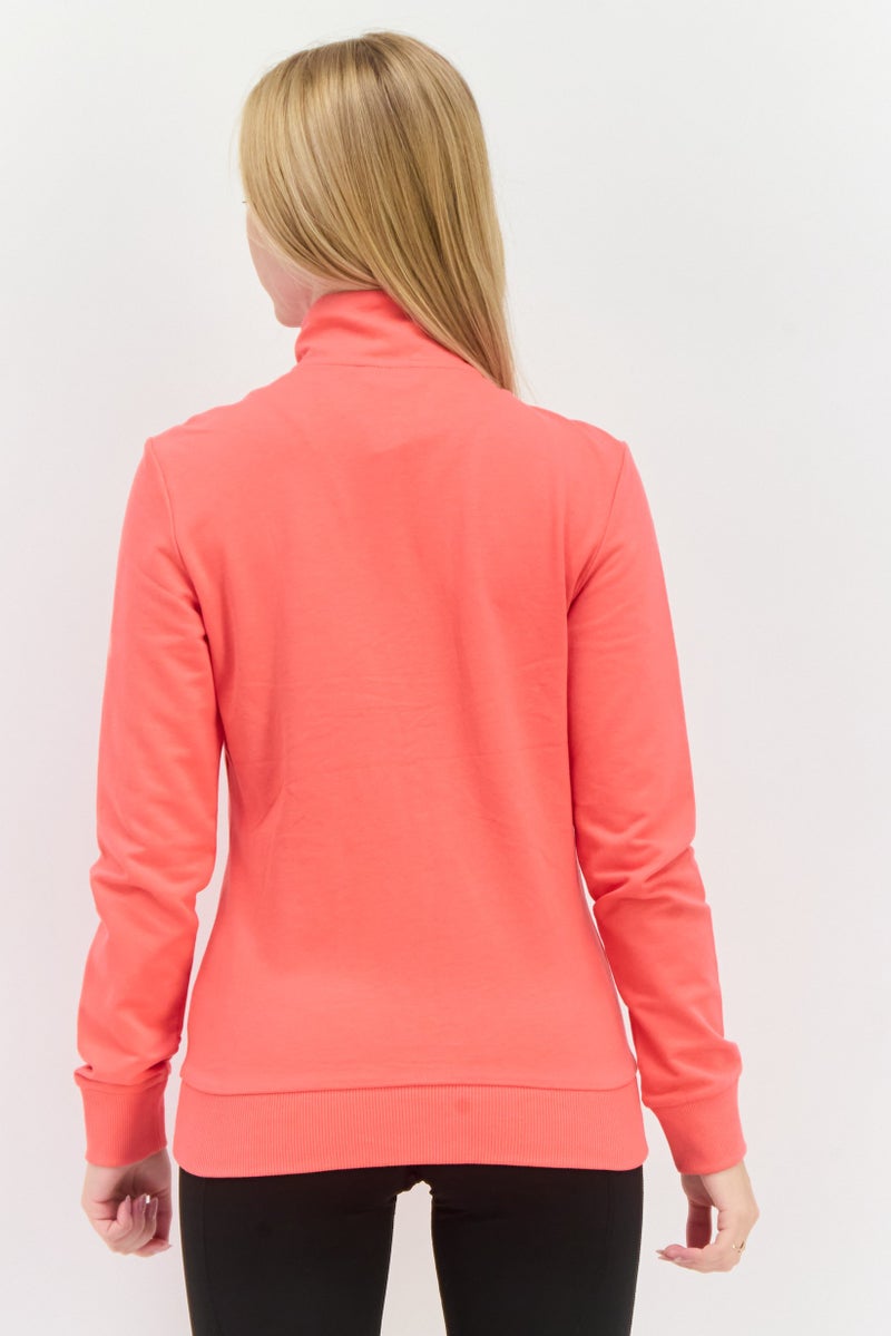 PUMA Women Regular Fit Long Sleeves Outdoor Sweatshirt, Pink - Image 2