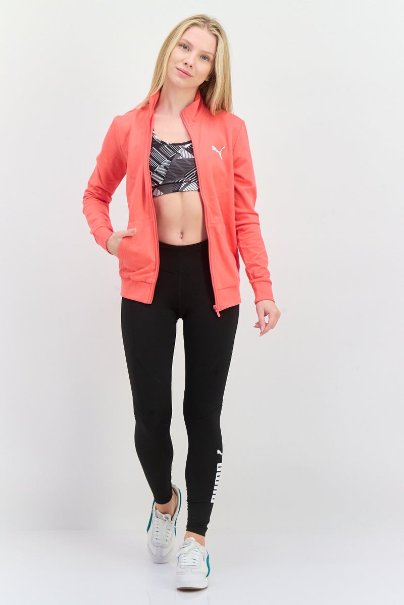 PUMA Women Regular Fit Long Sleeves Outdoor Sweatshirt, Pink - Image 4