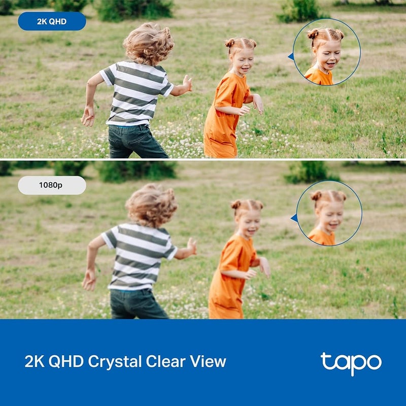 تابو كاميرا أمان ذكية Wi-Fi من Tapo TP-Link C520WS 2K QHD 4MP للاستخدام الخارجي، مقاومة للعوامل الجوية (IP66)، تتميز بتقنية الرؤية الليلية بالنجوم (Starlight Night Vision)، والكشف الذكي عن الحركة (AI Detection)، وتغطية بصرية كاملة 360° - Image 4