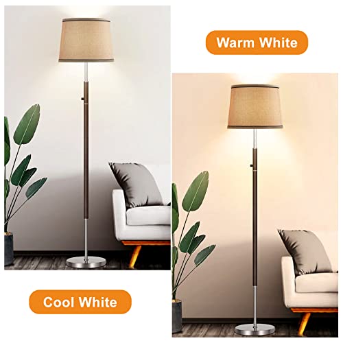 Luvkczc Brown Lampshades Set of 2, Medium Fabric Table & Floor Lamps, 13" Top x 11" Bottom x 10" High (Spider Fitter), Hand Crafted Replacement, Lamp Shade Harp Holder Included - Image 5