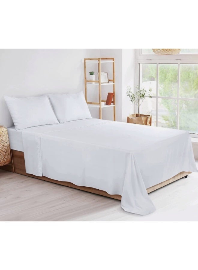 Homy Cotton Fitted bedSheet Set of 3 pieces - Image 4