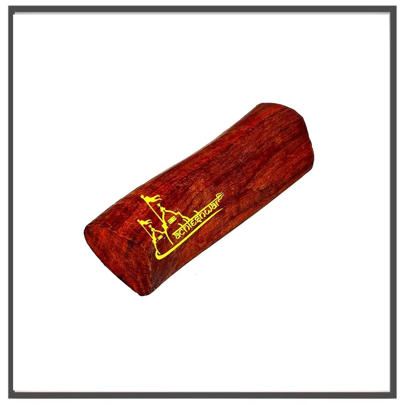 Achleshwar 100 Natural Pure RED Sandalwood Stick lal Chandan KI LAKDI to Make Sandalwood Paste has Religious Usage and Healing PurposeRed ColorSize4 inchAch236 - Image 1