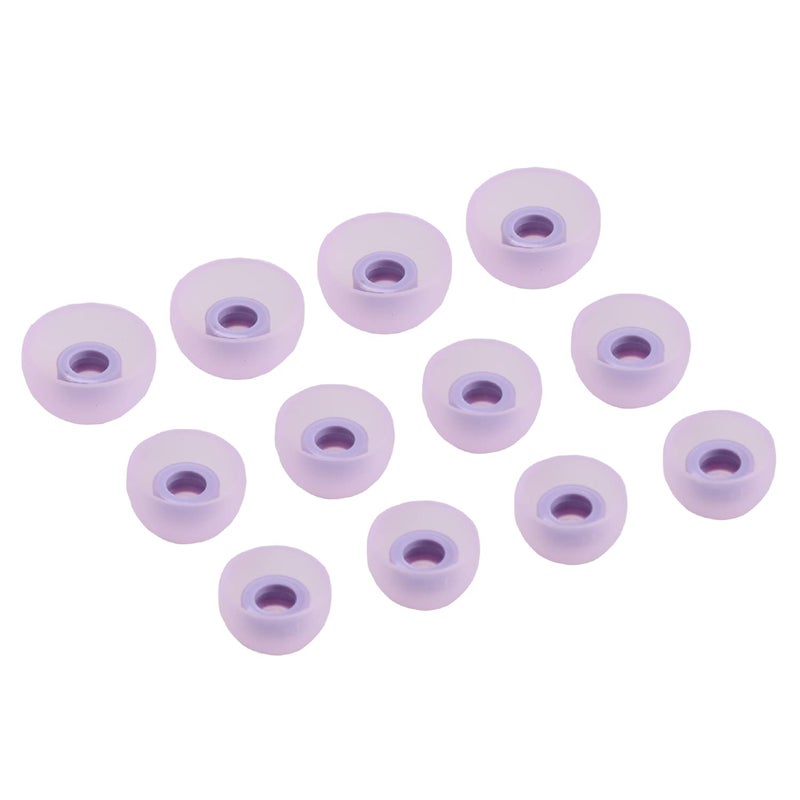 luakesa 6 Pairs Replacement Earbuds Tips Silicone Eartips Set for Samsung Galaxy Buds 2 Headphones Wireless Fit in Case Ear Tips (Lavender) - Image 5