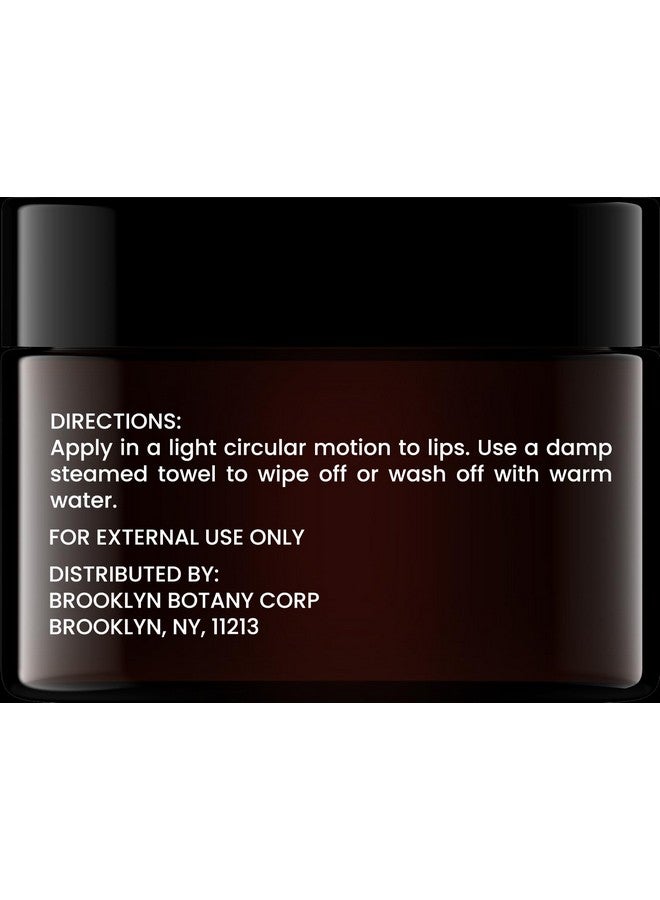 Brooklyn Botany Lip Scrub Exfoliator 1 Oz Lip Moisturizer For Dry Lips And Chapped Lips Gentle Lip Exfoliator For Smooth And Brighter Lips Strawberry Flavor - Image 2