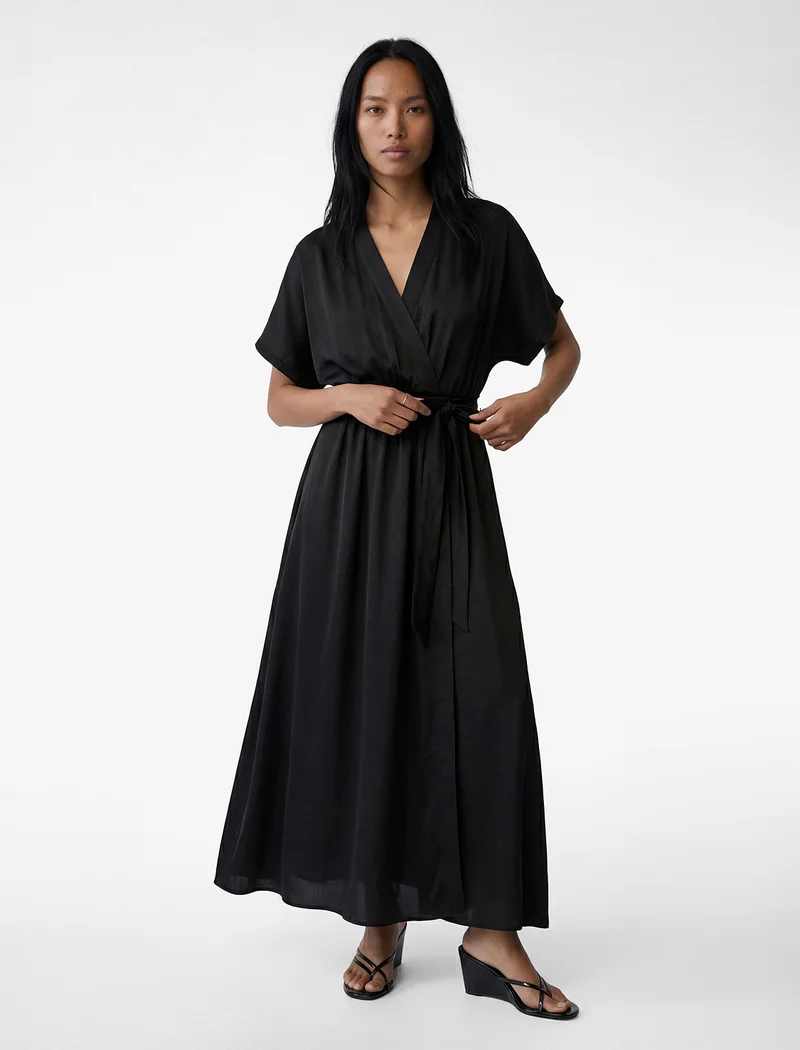 KOTON Midi Satin Dress