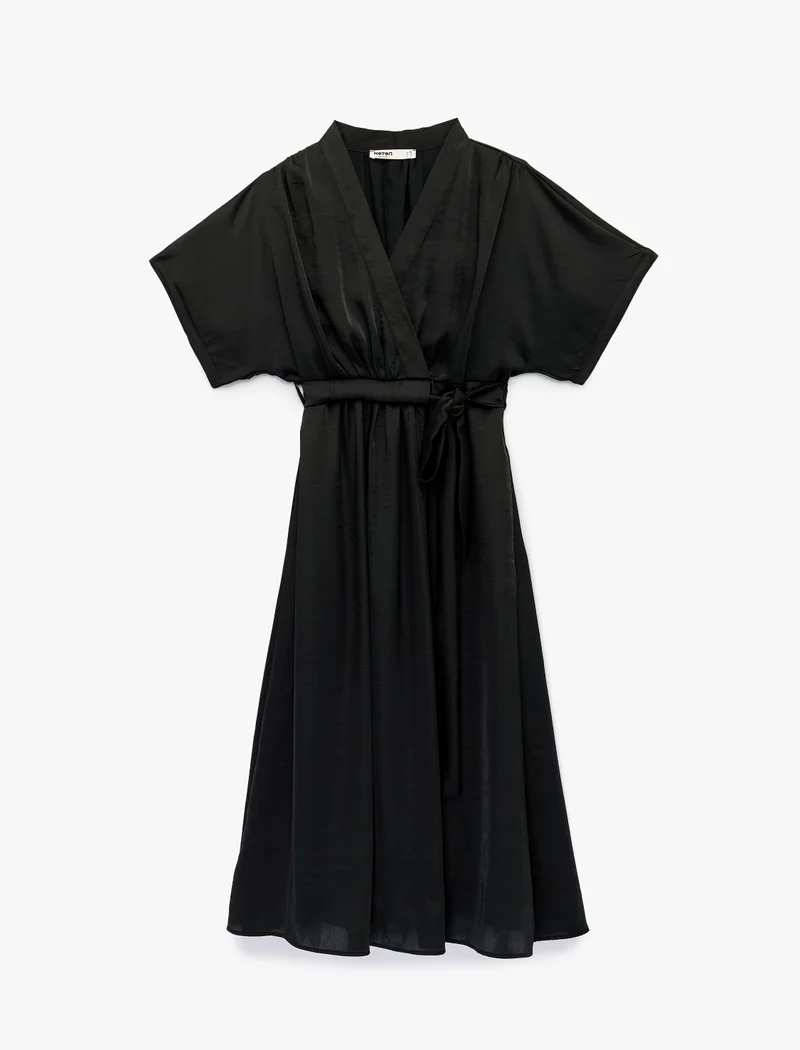 Koton  Midi Satin Dress for Women | Best Price UAE