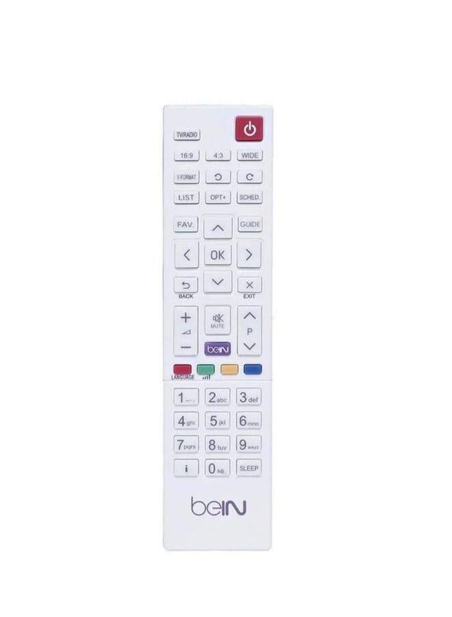 bein Sport Receiver Tv Remote Control White - Image 1