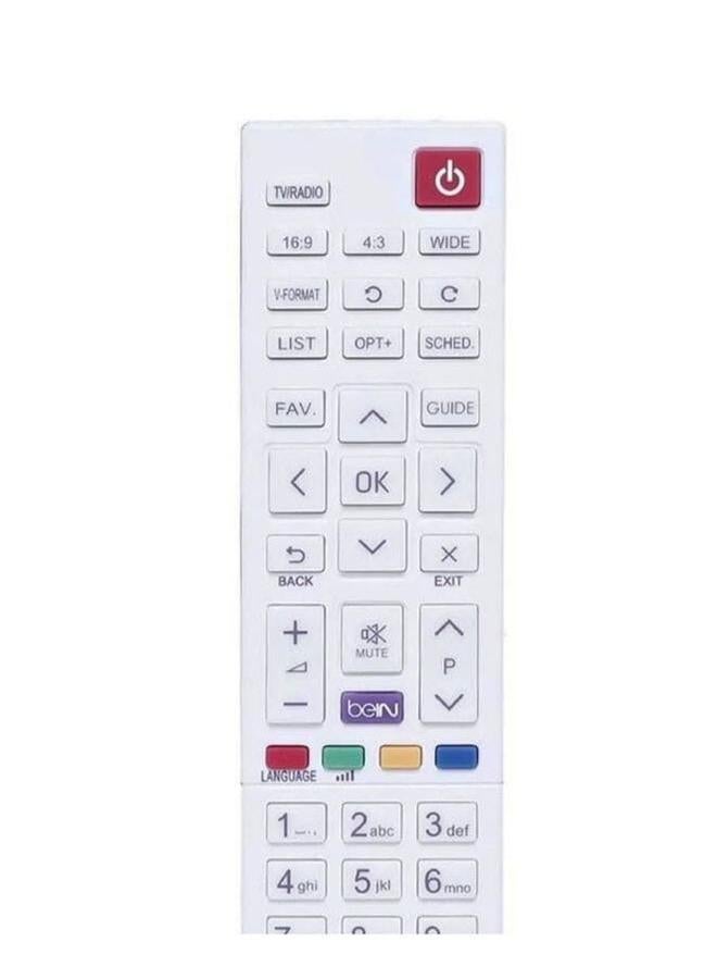 bein Sport Receiver Tv Remote Control White - Image 2