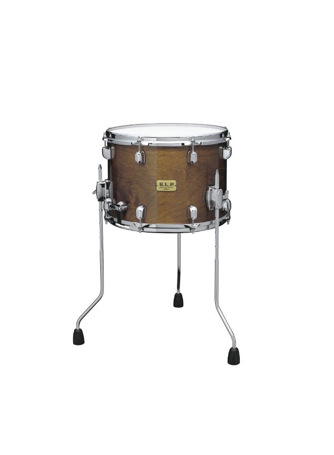 TAMA LBH1410L-TPM | S.L.P. Duo Birch Series | Snare Drum | 7-Ply Birch Shell | 14" x 10" | Sound Arc Hoops | Transparent Mocha