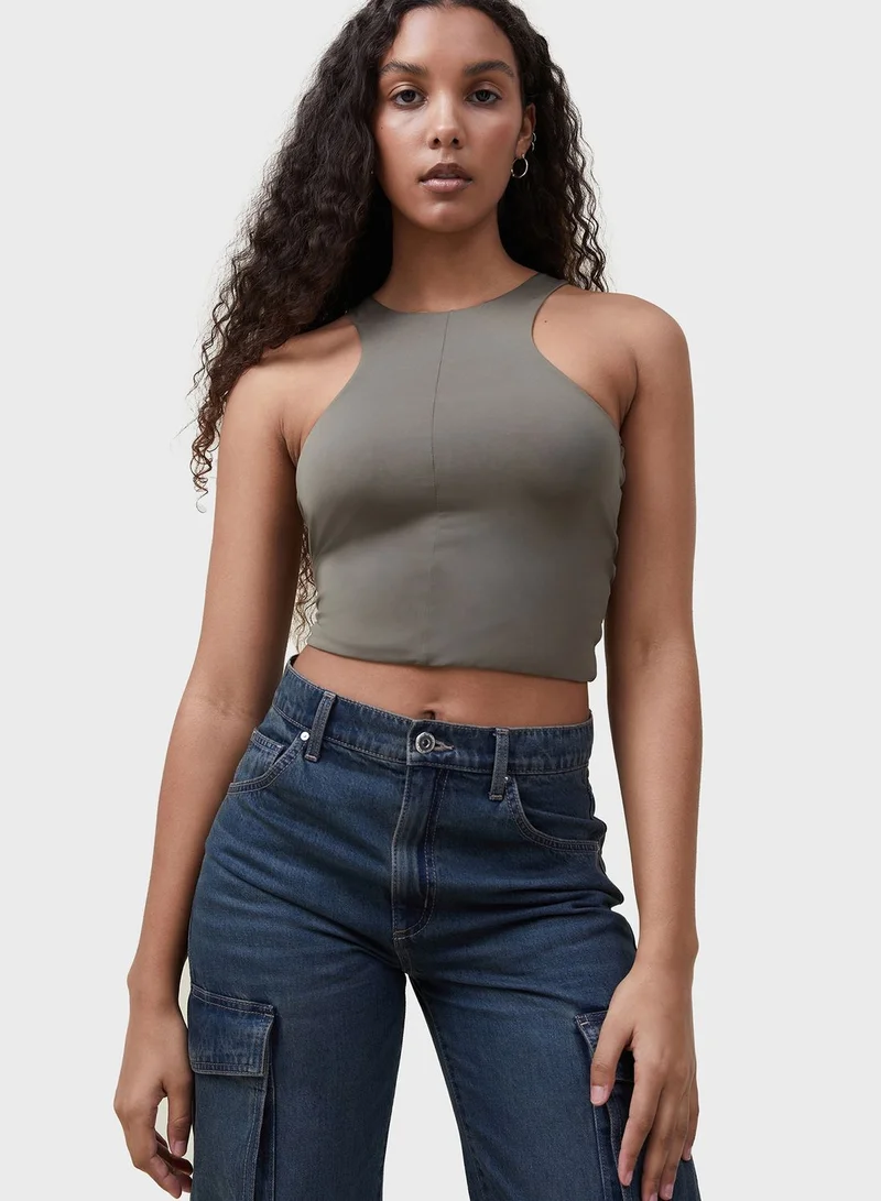 Cotton On Knitted Crop Tank