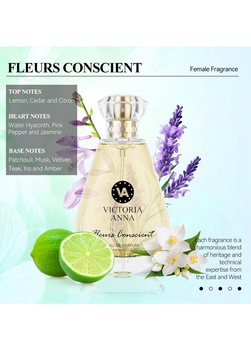 50ml Fragrance Eau de Parfum Spray FLEURS CONSCIENT - pzsku/Z5AAEE3FC433A7360D0E8Z/45/_/1728982600/3345fe7d-4dbf-43dc-9bf0-dd346acb9f7d